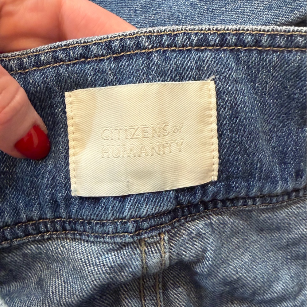 Citizens Of Humanity Noelle Belted Straight Leg Jeans - Picture 3 of 7